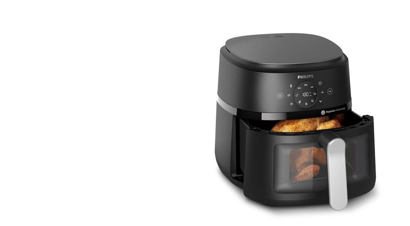 Enjoy Crispy Food 
with Less Oil